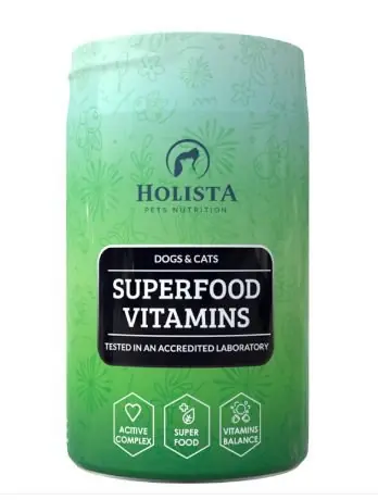 Wyjątkowa oferta Holista Superfood Vitamins witaminy i minerały dla psa i kota