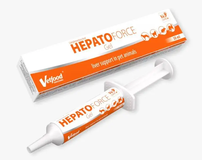 Vetfood HepatoForce Gel na problemy z chorą wątrobą u zwierząt 30ml Nie przegap