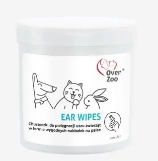 Over Zoo Ear Wipes chusteczki do pielęgnacji uszu 50szt Super okazja