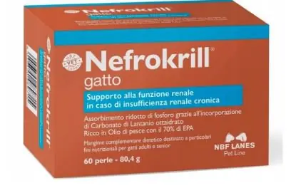 Carobin Pet Nerfokrill Gatto kapsułki twist-off wspomagające czynność nerek 30szt. Tani