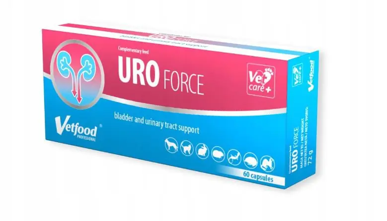 Oferta limitowana Vetfood Uroforce suplement dla psów kotów z niewydolnością nerek