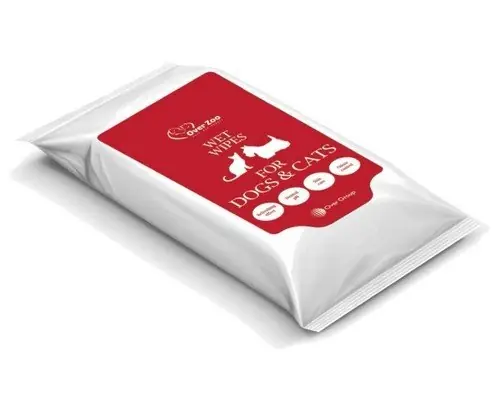 Over Zoo Wet Wipes - chusteczki pielęgnacyjne dla psa i kota 30szt. Zamów teraz