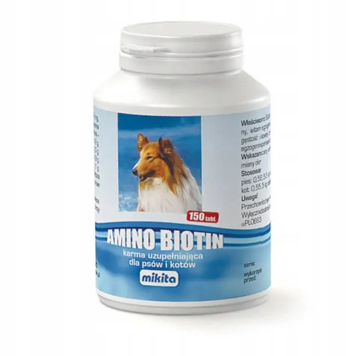 Oferta Mikita Amino Biotin Dla Psa I Kota 150 Tabletek