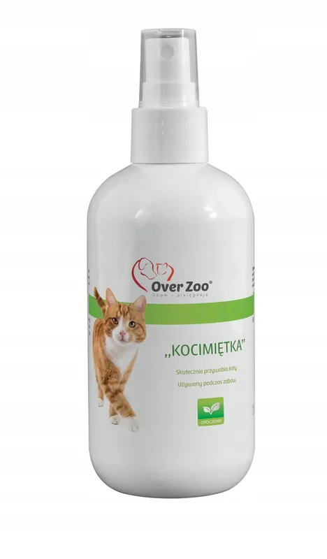 Over Zoo Kocimiętka Preparat Przywabiający Koty 250 ml Do wyczerpania zapasów