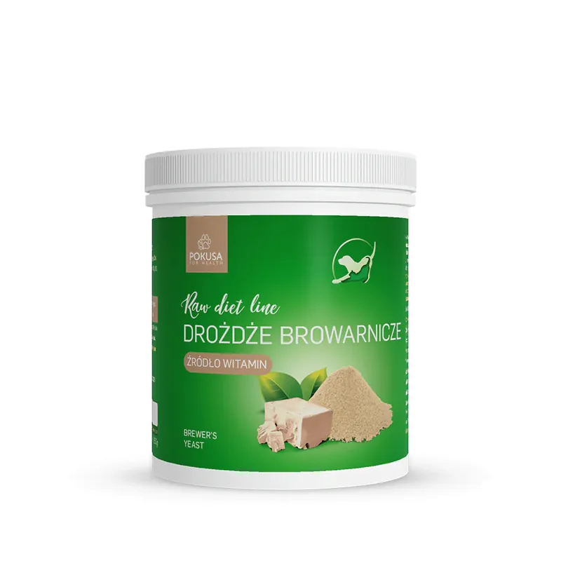 POKUSA RawDietLine Drożdże browarnicze 250g Dodaj do koszyka