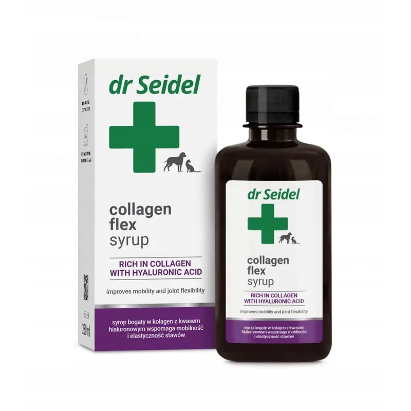 DR SEIDEL Collagen Flex Syrup 250ml syrop na stawy dla psa i kota z kolagenem Kup online