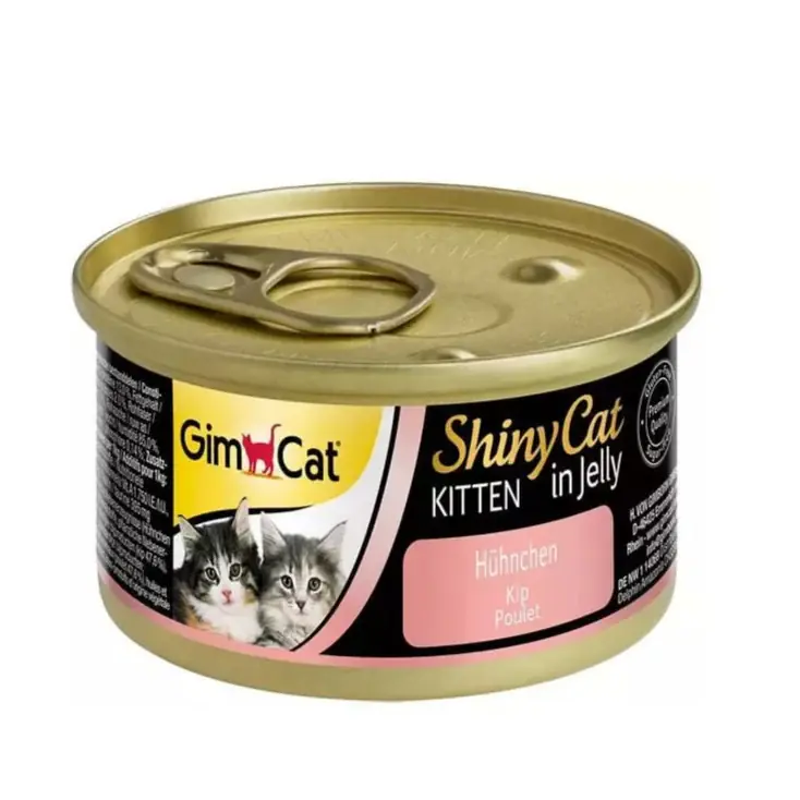 GIMCAT Shiny Cat Kitten Kurczak w galaretce 70g mokra karma dla kociąt Wyprzedaż
