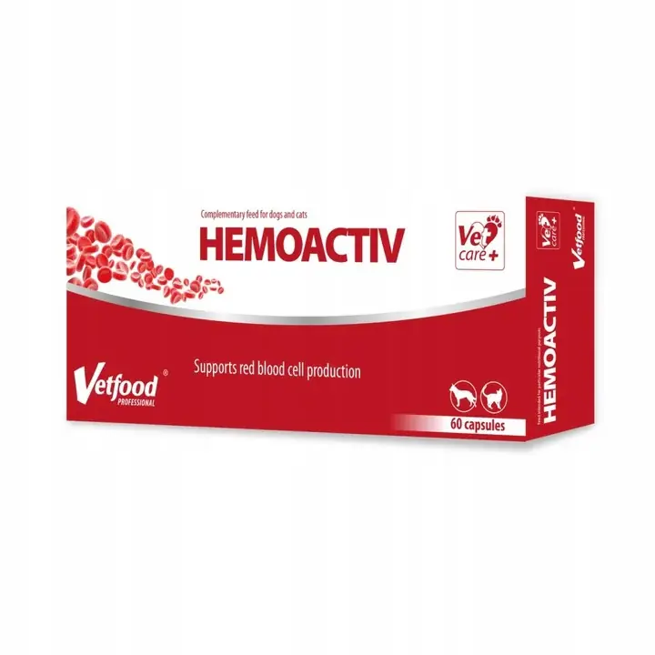 Zamów dziś VETFOOD HemoActiv 60 kapsułek