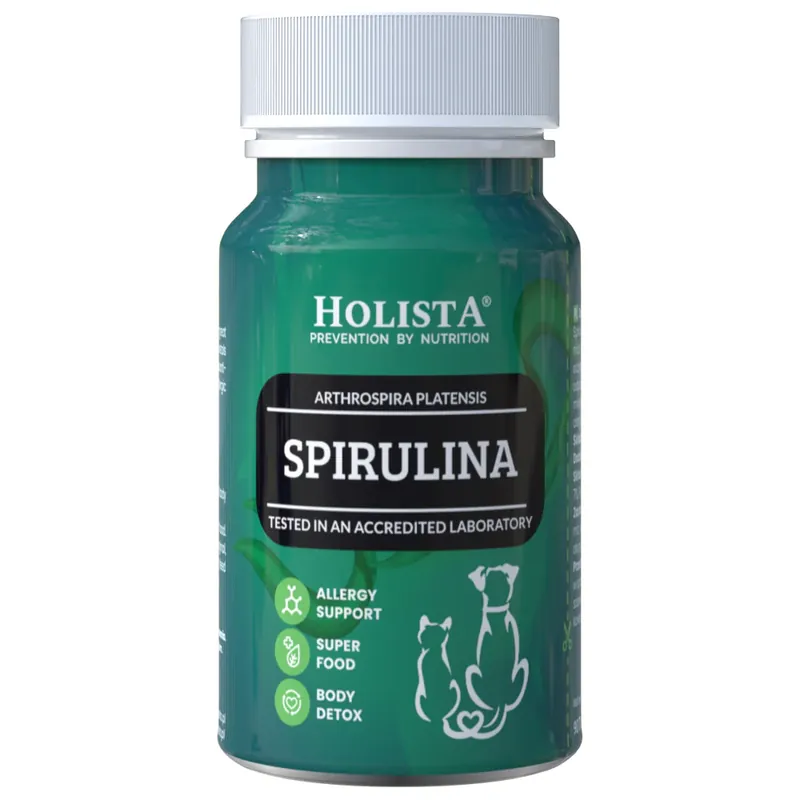 Niska cena Holista Spirulina Dla Psa i Kota 100 g