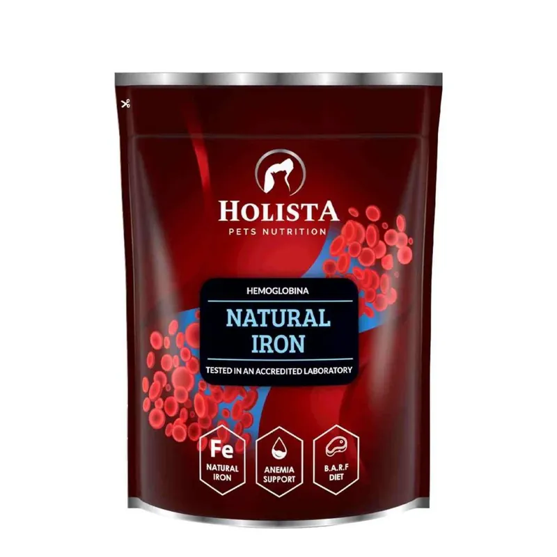 Hit sprzedaży Holista Natural Iron Naturalne Żelazo Dla Psa i Kota 600 g