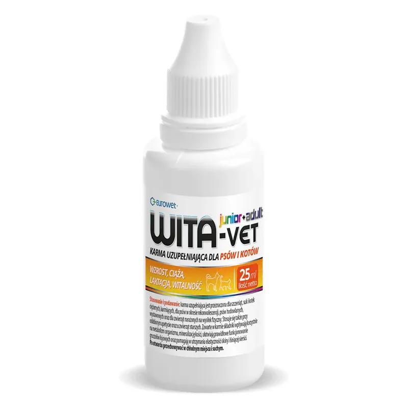 Sprawdź teraz Eurowet Wita - Vet Junior Adult 25 ml