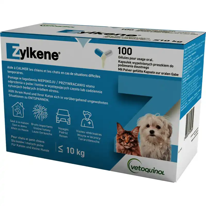 Dodaj do koszyka VETOQUINOL Zylkene 75mg 10 kapsułek