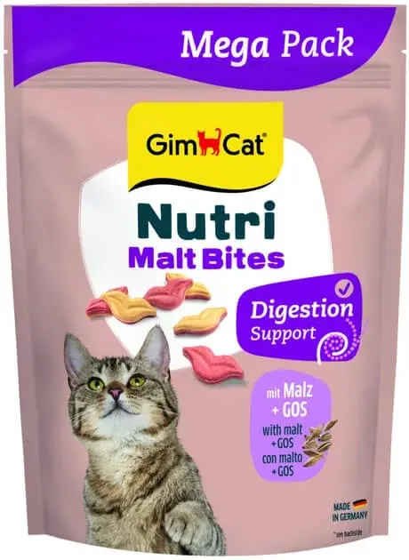 GIMCAT Nutri Malt Bites MegaPack 425g przekąska odkłaczająca dla kotów Hit cenowy