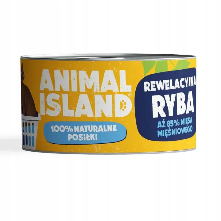 Tani ANIMAL ISLAND Z kaczką w bulionie 100g monoproteinowa dla kotów powyżej 3 miesiąca