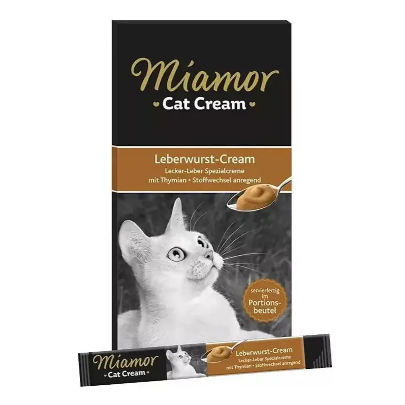 Miamor Cat Cream z wątróbką 90g (6x15g) przekąska do rozpieszczania Tylko dziś
