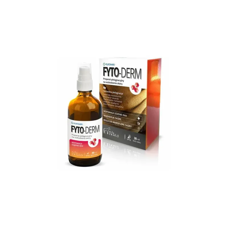 Tylko do końca tygodnia EUROWET Fyto-Derm 100ml na uszkodzenia skóry