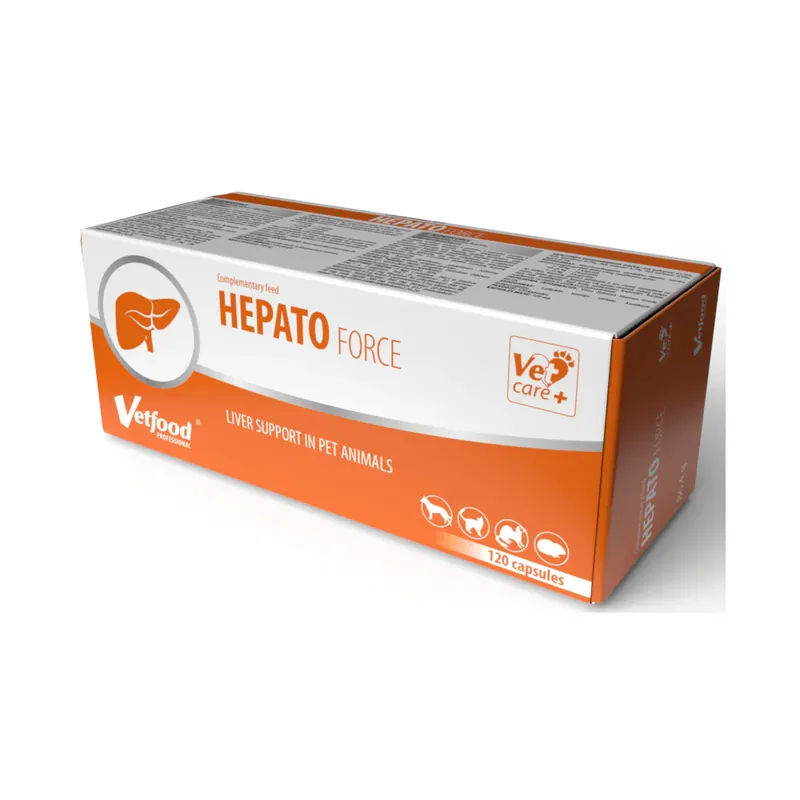 Cena promocyjna VETFOOD Hepatoforce 120 kapsułek