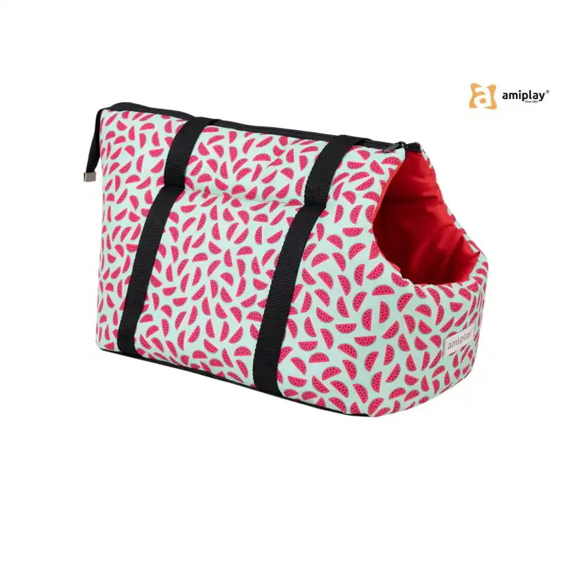 Ami& 65279;Play Torba Transportowa BeHappy Rozmiar L Watermelon Bezpieczne zakupy