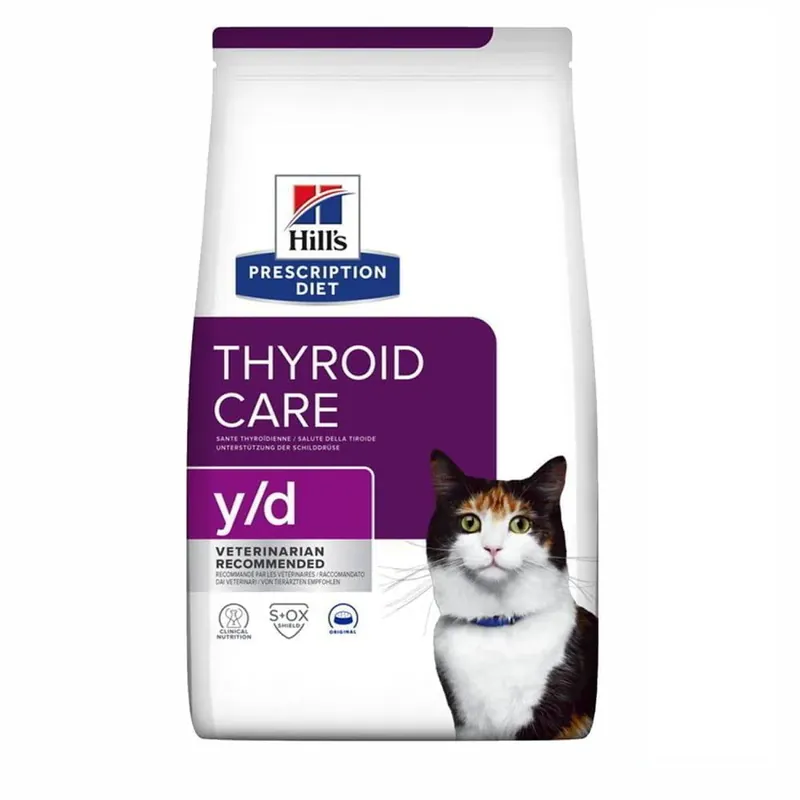 Darmowy zwrot Hills y/d Thyroid Care Dla Kota 1,5kg