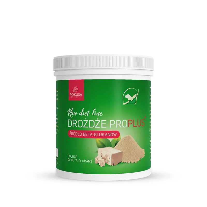 Oferta czasowa Pokusa RawDietLine Brewers Yeast Droższe Browarnicze Dla Psów i Kotów 250 g