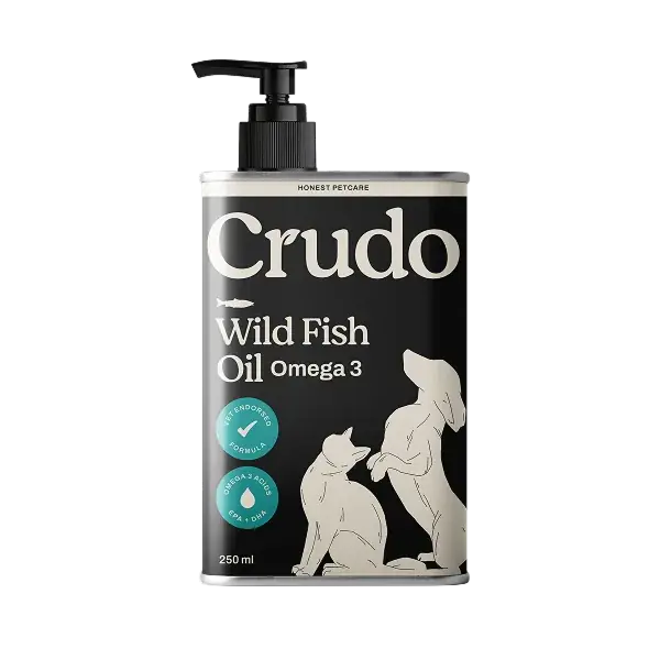 Popularny CRUDO Olej z ryb dzikożyjących 250ml