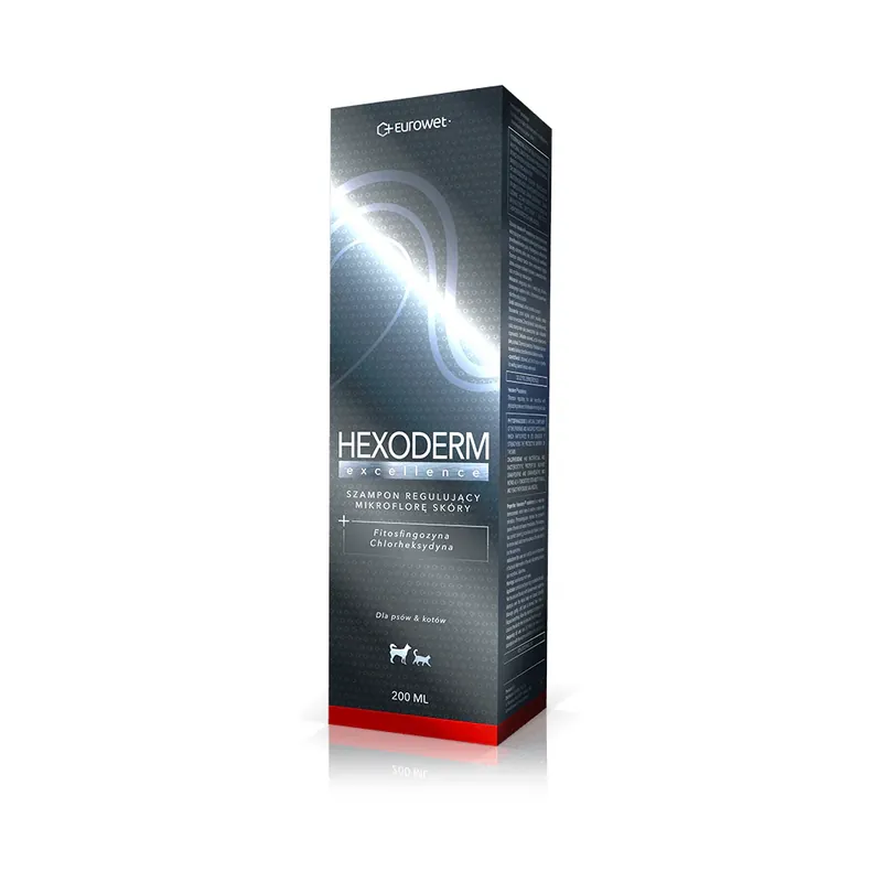 Eurowet Hexoderm Excellence Szampon Regulujący Mikroflorę Skóry 200 ml Rabat