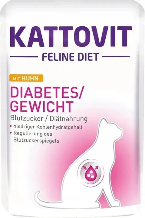 Promocja KATTOVIT Diabetes kurczak 85g dla kotów z cukrzycą