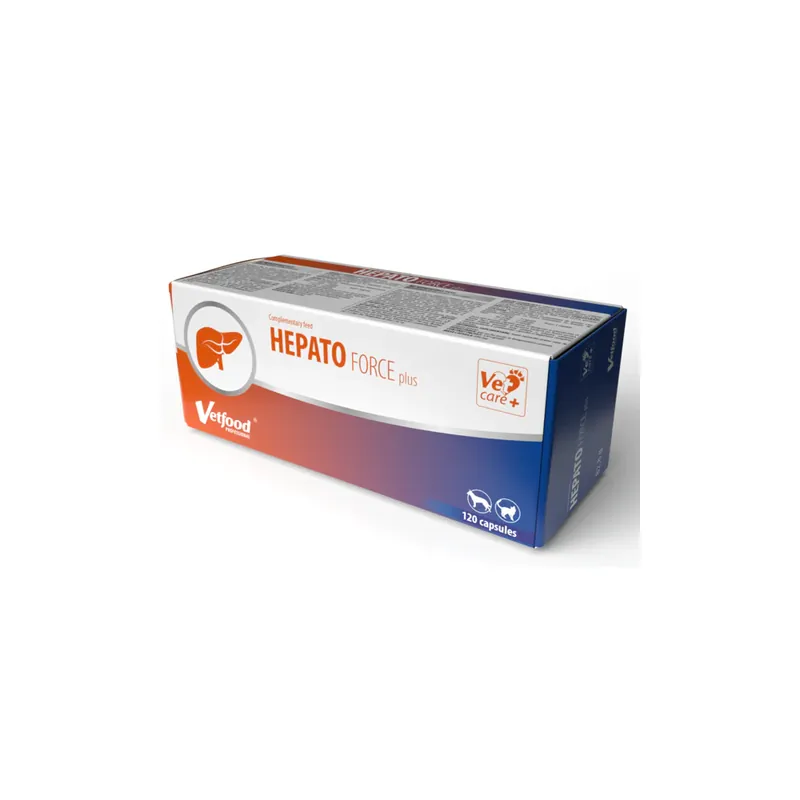 VETFOOD Hepatoforce plus 120 kapsułek Niska cena