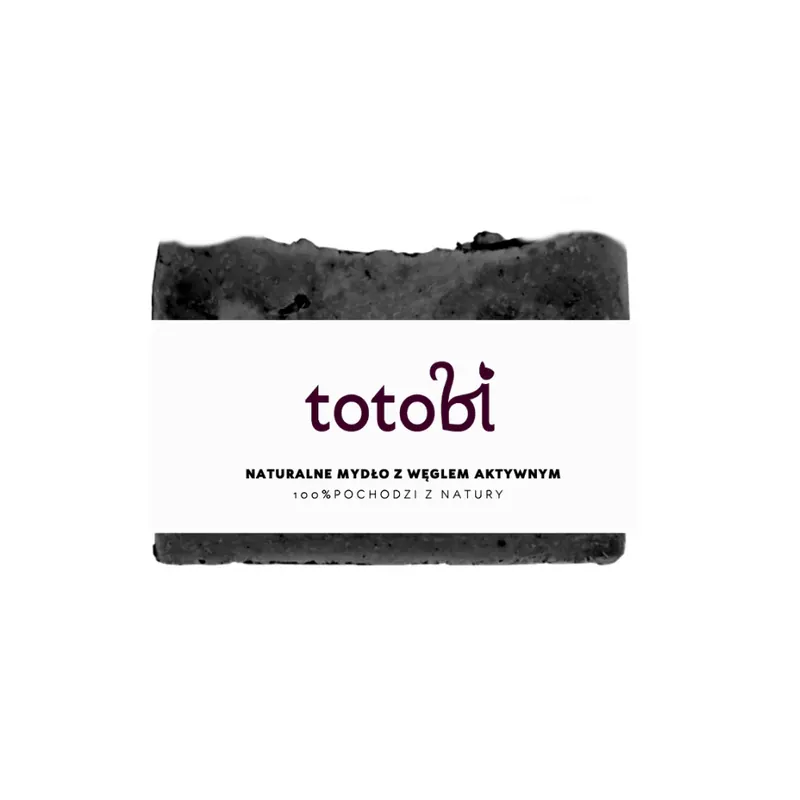 Kup online TOTOBI Naturalne mydło z węglem aktywnym 90g
