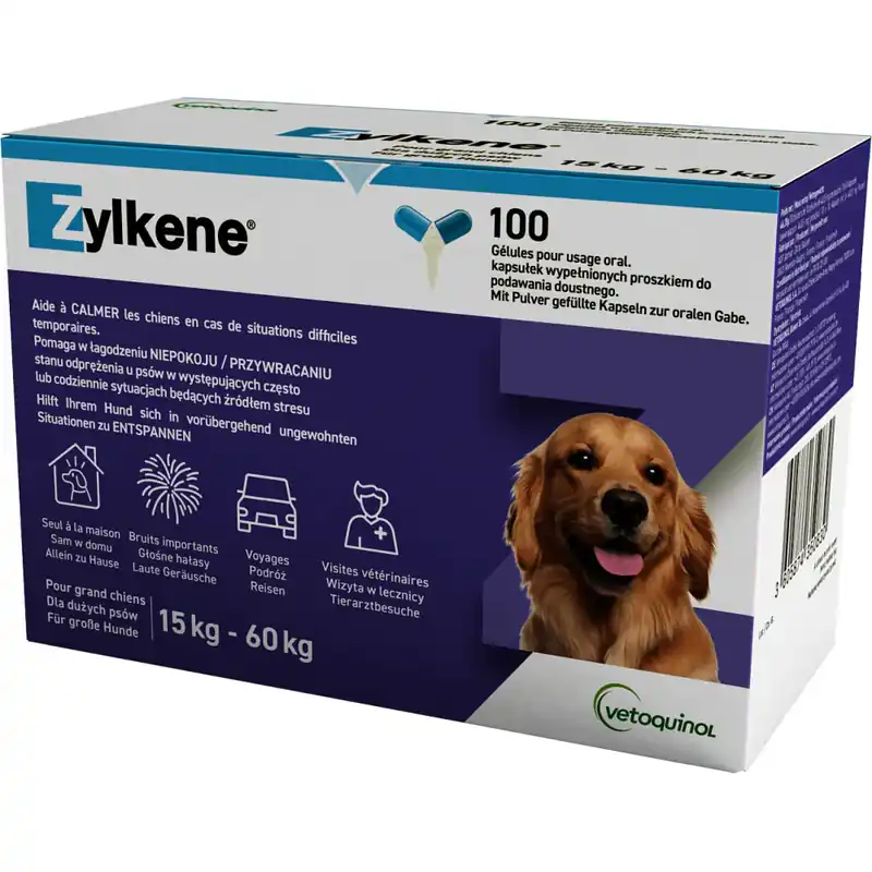 Oferta limitowana VETOQUINOL Zylkene 450mg 50 kapsułek