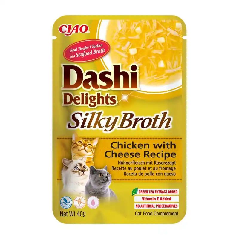 INABA CAT Dashi Delights Silky Chicken Cheese 40g Ostatnia szansa