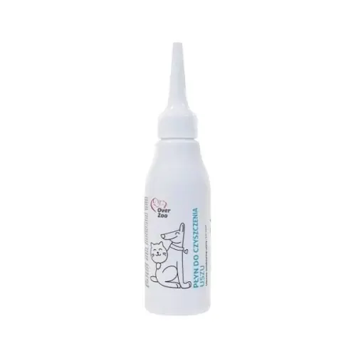 Over Zoo P艂yn do uszu dla ps贸w i kot贸w 75ml Popularny