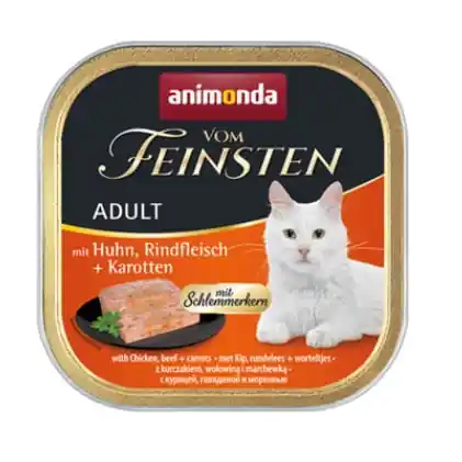 Animonda vom feinsten classic kurczak, wo艂owina, marchewka 100g - mokra karma rolada dla kot贸w Zamów teraz