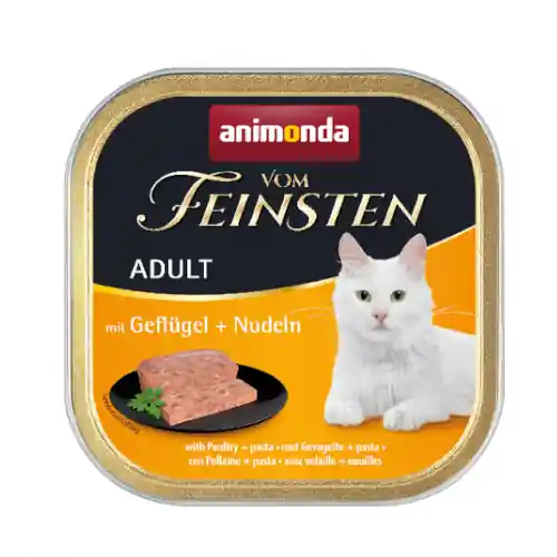Do wyczerpania zapasów Animonda vom feinsten dr贸b + makaron 100g - mokra karma w pasztecie dla kot贸w