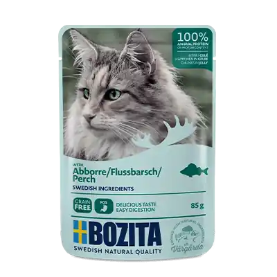 Niska cena Bozita saszetka oko艅 w galaretce 85g - mokra karma dla kot贸w