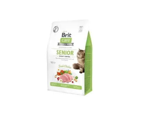 Brit Care Senior Weight Control 400g - sucha karma dla kot贸w Hit sprzedaży