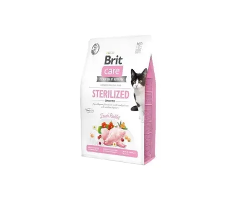 Zniżka Brit Care Sterilized Sensitive 400g - sucha karma dla kot贸w