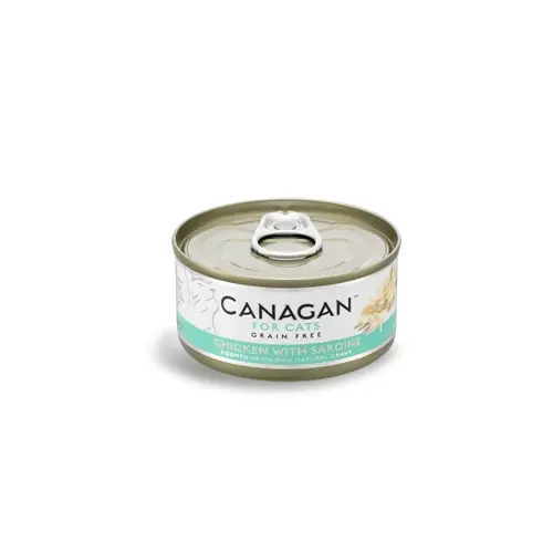 Canagan Kurczak z sardynk膮 75g - mokra karma dla kot贸w Hit sprzedaży