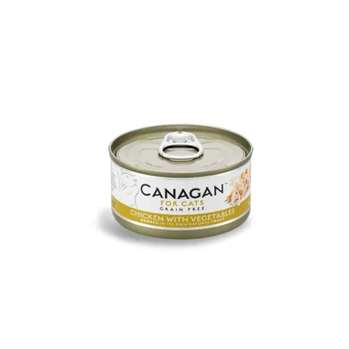 Canagan Kurczak z warzywami 75g - mokra karma dla kot贸w Hit sprzedaży