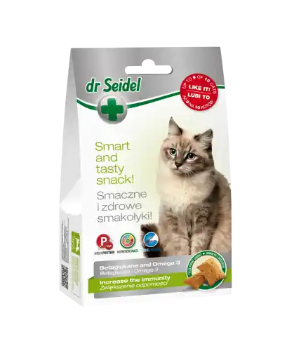 Obniżka ceny Dr Seidel smako艂yki na odporno艣膰 50g - dla kot贸w