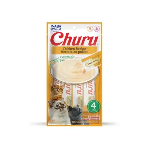 Inaba Churu Pur茅es Cat kurczak 4x14g Kup teraz