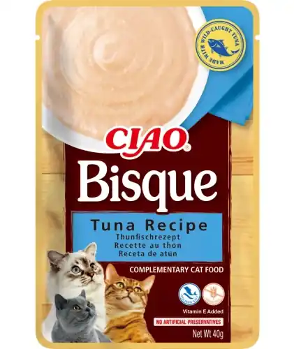 Inaba Ciao Cat Bisque tu艅czyk 40g Tani