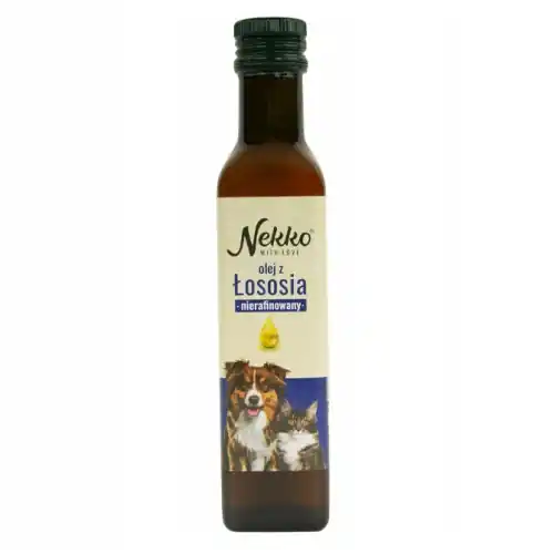 Nekko Olej z 艂ososia dla ps贸w i kot贸w 250ml Kup online