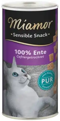 Darmowy zwrot Miamor Sensible Snack (kaczka) 30g - przysmaki dla kot贸w
