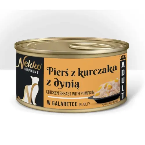Nekko Supreme galaretka kot kurczak dynia 80g Ostatnia szansa