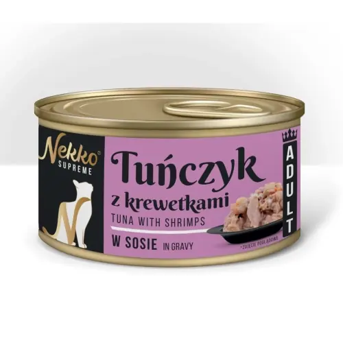 Nekko Supreme sos tu艅czyk krewetka 80g Tylko dziś