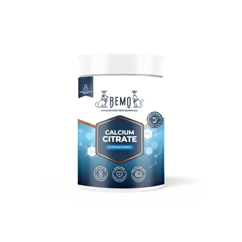 Suplement Calcium Citrate (cytrynian wapna) dla ps贸w i kot贸w 200g Kup teraz