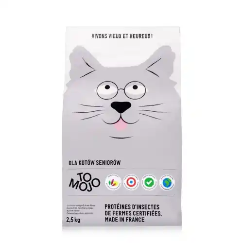 Tomojo z owadami 2,5kg - sucha karma dla kot贸w senior贸w Oferta