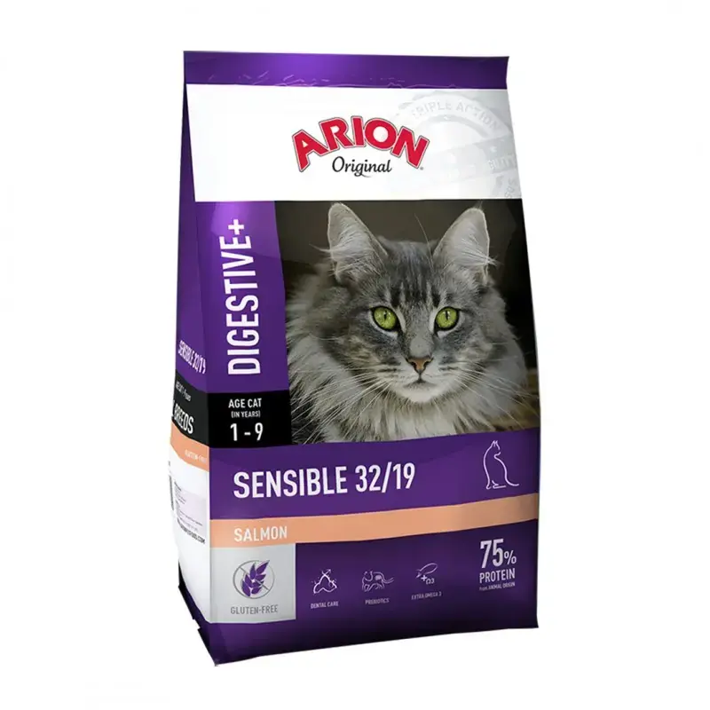 Super okazja Arion Original Cat Sensible 32/19 sucha karma dla kota z wrażliwym układem pokarmowym lekkostrawna