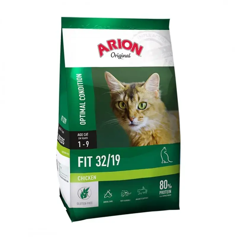 Arion Original Cat Fit 32/19 sucha karma dla kota dietetyczna Szybka wysyłka